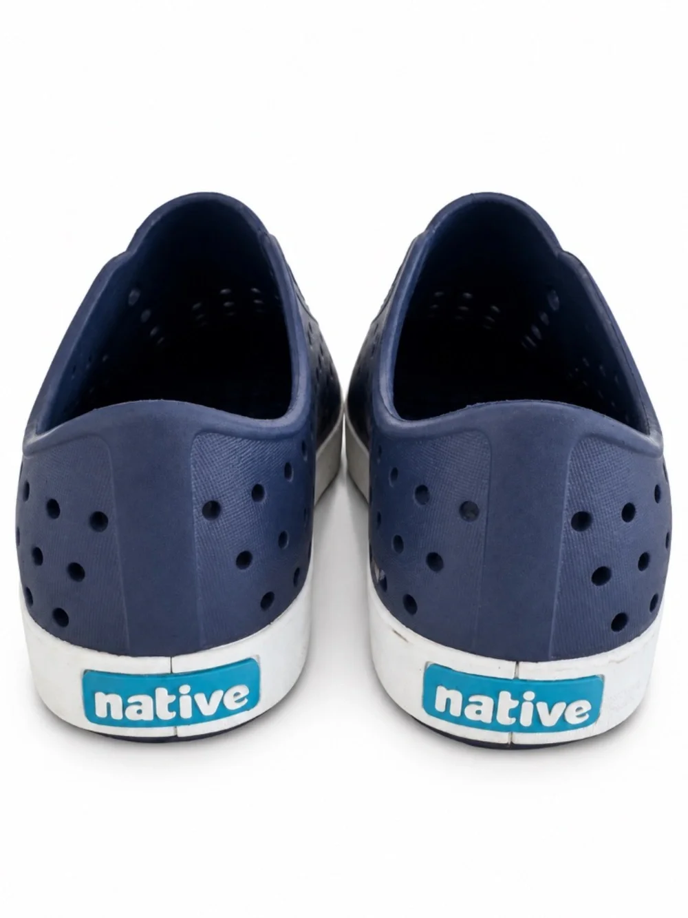 NWOT Native Jefferson Navy Blue Kids Slip On Shoes J2